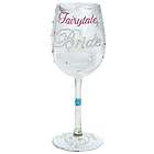 Fairytale Bride Wine Glass