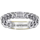 Dallas Cowboys Personalized Diamond Reversible ID Bracelet