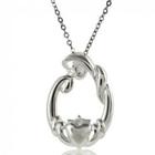 Mother's Claddagh Necklace