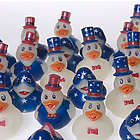 Mini Patriotic Rubber Ducks
