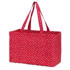 Personalized Scattered Dot Ultimate Tote in Red