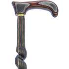 Camoflauge Colortone Classic Rope Twist Derby Handle Walking Cane