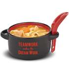 Teamwork Dream Work Soup Mug & Spoon
