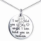 Forever in My Heart Bereavement Necklace