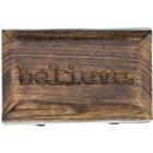 Personalized Believe Rosary Box