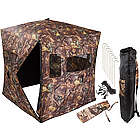 Portable Wooded Oak Camouflage Hunting Blind