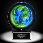 Personalized Aurora Art Glass Award
