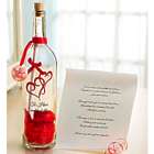 Our Love Has Endured Personalized Message in a Bottle
