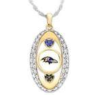 For The Love Of The Game Baltimore Ravens Necklace