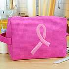 Pink Ribbon Cosmetic Bag