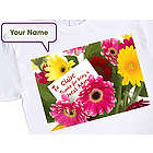Flowers for Mom Personalized T-Shirt