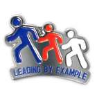 Leading By Example Lapel Pin