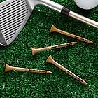 Custom Natural Wood Golf Tees