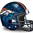 NFL Denver Broncos Accent Helmet Lamp