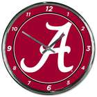 Alabama Crimson Tide Chrome Plated Clock