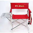 Imprinted Sports Director's Chair with Side Table
