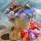 Summer Beach Cookie and Brownie Gift Bucket