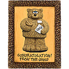 Personalized Pharmacist Bear on Plaque