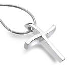 Saved By Grace Cross Necklace in Sterling Silver