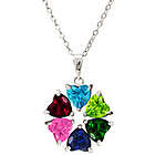 Heart's Desire 6 Stone Custom Birthstone Mother's Necklace