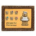 Personalized Chef Bears on Plaque