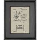 First Automobile Patent Framed Print