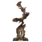 Soaring Spirits Illuminated Eagle Sculpture