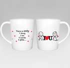 3 Words for You Couple Coffee Mugs