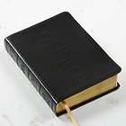 Personalized Serenity Prayer Bible in Black Softcover