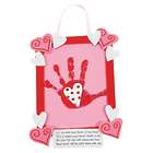 Handprint in Heart Hanger Art and Crafts Kit