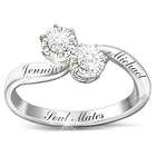Personalized Soul Mates Diamond Ring