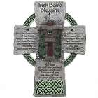 8" Irish Home Blessing Cross
