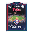 Personalized Philadelphia Phillies Welcome Wall Sign