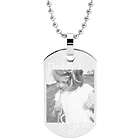 Daddy's Girl Photo Dog Tag Stainless Steel Pendant