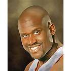 Shaquille O'Neal Oil Painting Art Print