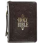 Holy Bible Cover with Gold Imprinting and Border Design