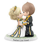 Precious Moments Packers Love Forever Porcelain Figurine