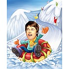 Sled Race Caricature from Photo