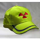 Yellow Cap with Radiation Symbol