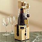 Don't Break The Bottle Wooden Wine Puzzler