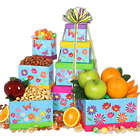 Flowers and Butterflies Sweets Gift Tower