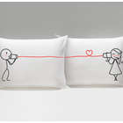 Say I Love You His & Hers Matching Couple's Pillowcases