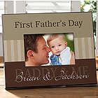 Daddy and Me Personalized Large Frame