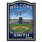 Personalized Kansas City Royals Welcome Sign