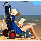 Foldable Beach and Fishing Chair with Storage