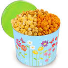 3.5 Gallons of People's Choice Popcorn in Butterflies Tin