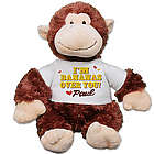 Personalized I'm Bananas Over You Chimp