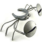 Metal Horseshoe Crab Sculpture