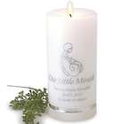 Our Little Miracle Personalized Candle