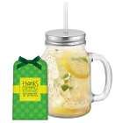 Thanks Lemonade and Drinking Jar Gift Set